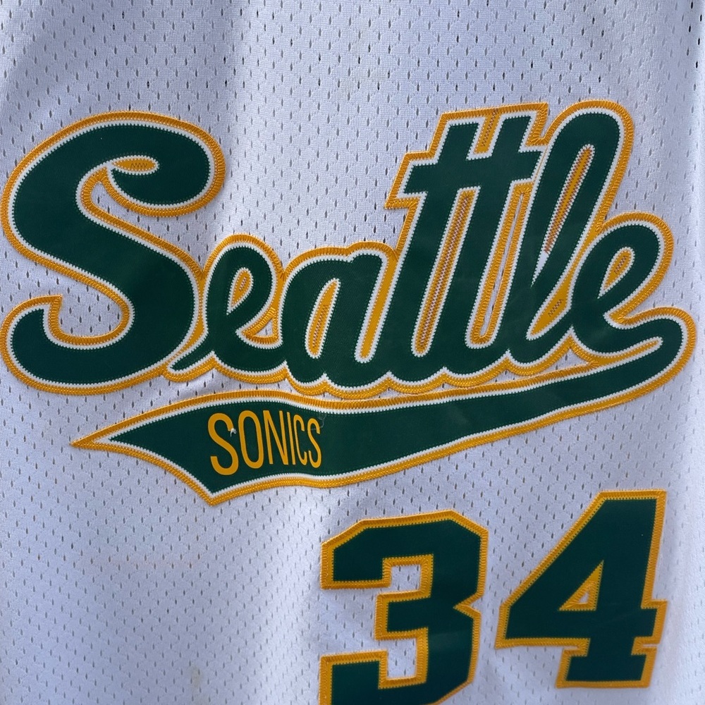 Vintage Nike Ray Allen Seattle‎ Supersonics Swingman Retro Jersey - Picture 2 of 7